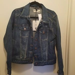 NWT Pistola Distressed Jean Jacket